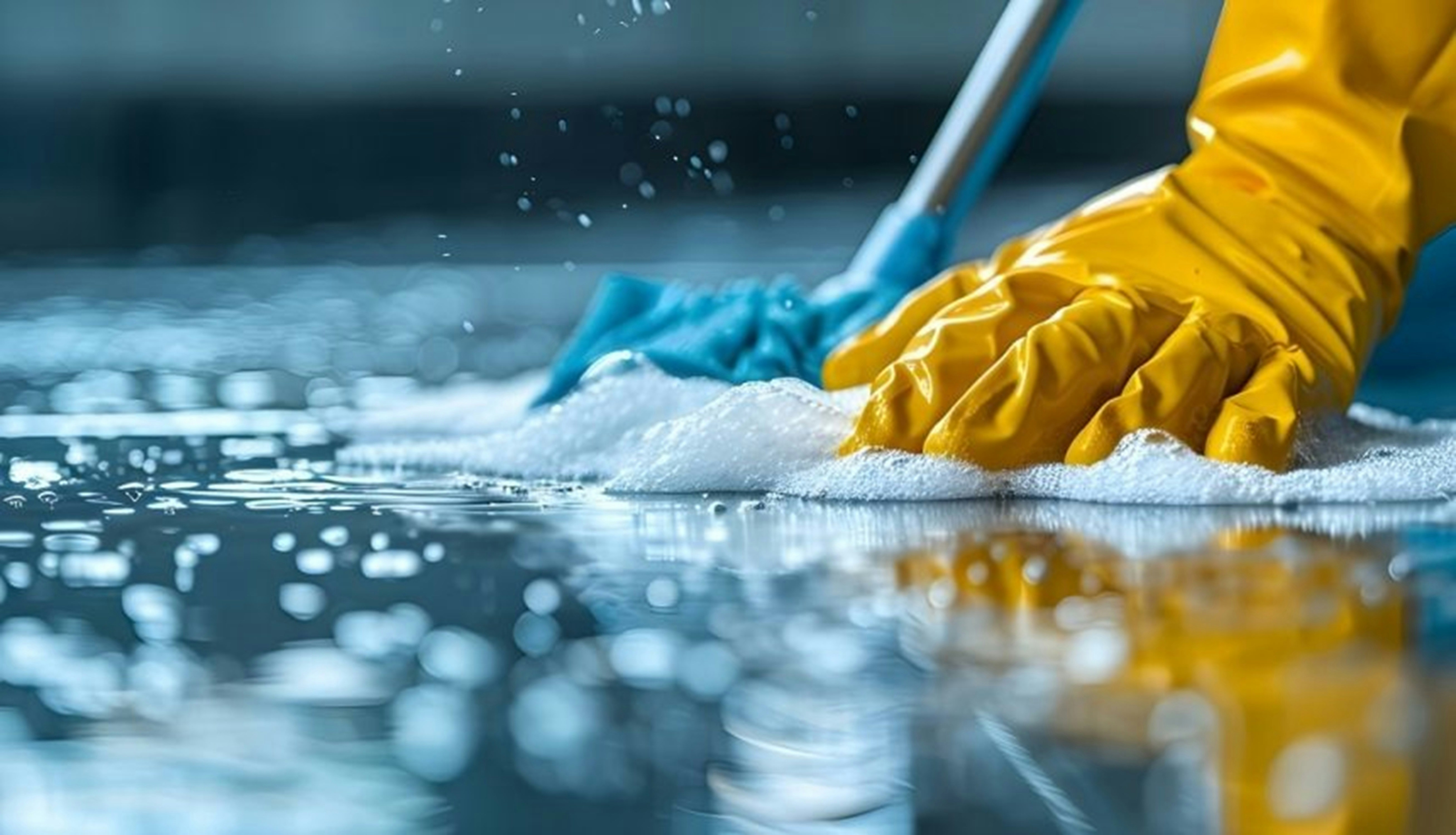 Professional cleaning crew delivering services in Gurgaon